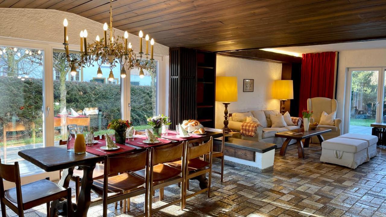 Large With Sauna, Terrace, Garden And Open Fireplace