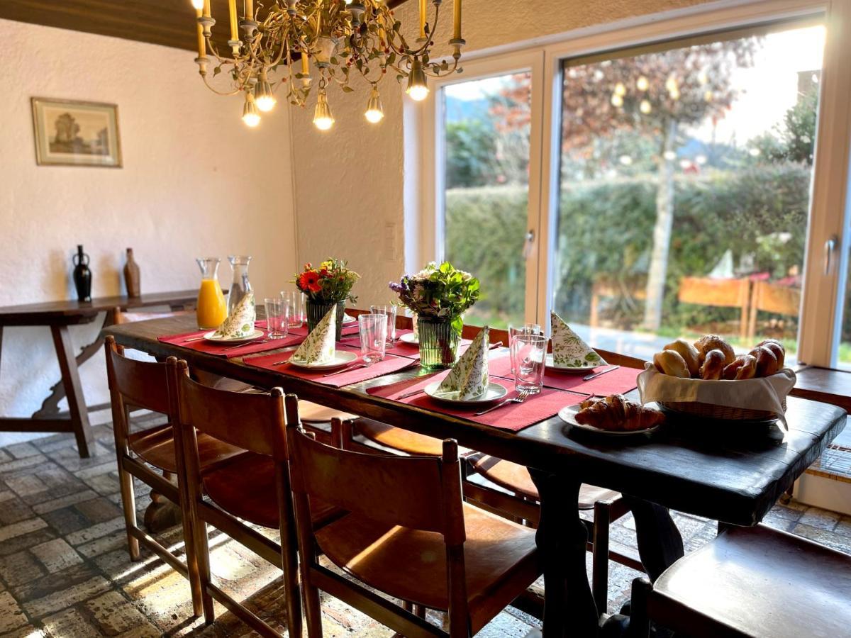 Large With Sauna, Terrace, Garden And Open Fireplace Apartment Lenggries