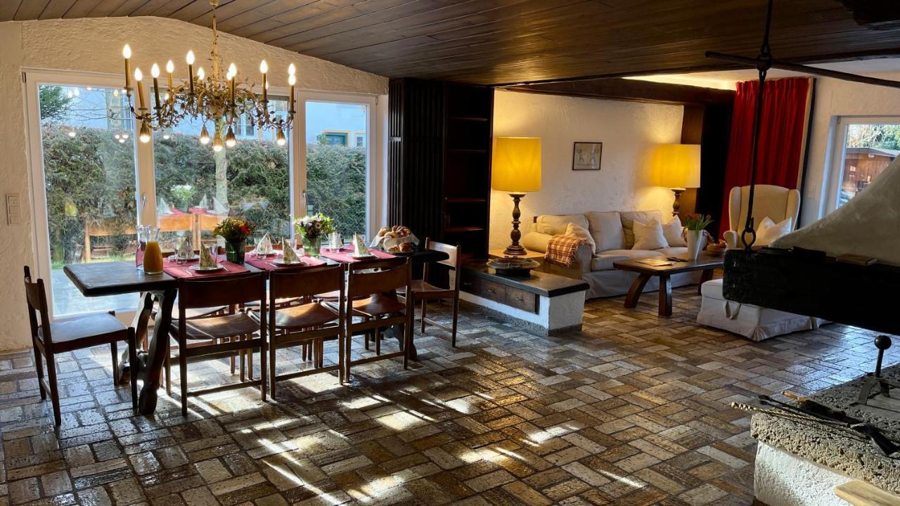 Large With Sauna, Terrace, Garden And Open Fireplace