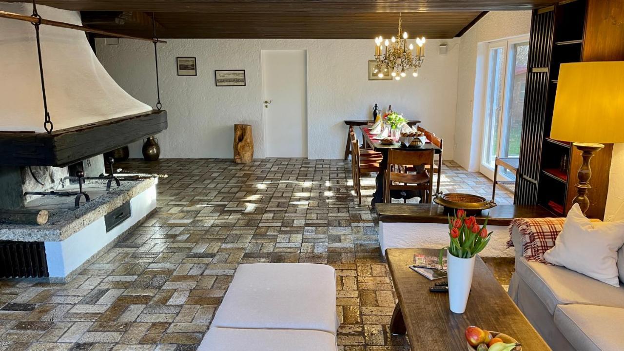 Large With Sauna, Terrace, Garden And Open Fireplace Lenggries
