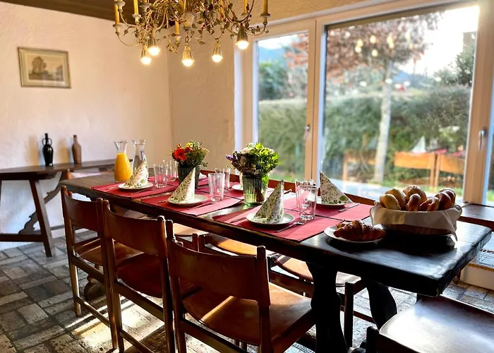 Large Holiday Apartment With Sauna, Terrace, Garden And Open Fireplace